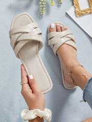 MINIMAL DAILY BEIGE SLIDE