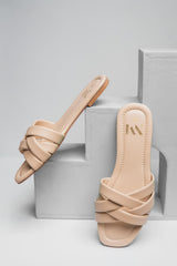 MINIMAL DAILY BEIGE SLIDE