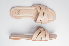 MINIMAL DAILY BEIGE SLIDE