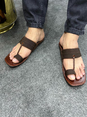 Jashan Brown Kolapuri Chappal