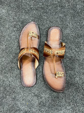 Mehr Brown Kolapuri Chappal - Women