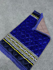 Blue Printed Prayer Mat
