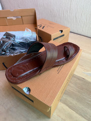 Shahi Comfy Brown Kolhapuri - Men