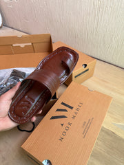 Shahi Comfy Brown Kolhapuri - Men