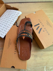 Nawazish Comfy Multicolor Kolhapuri - Men