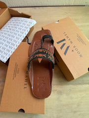 Nawazish Comfy Multicolor Kolhapuri - Men