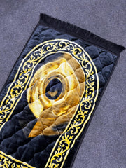 Black Printed Prayer Mat (SMALL)