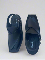 Black Peshawari Chappal