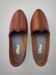 Light Brown Cut Shoe