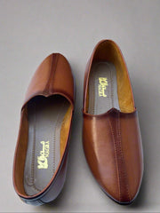 Light Brown Cut Shoe