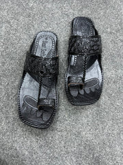 Riwaj Black Kolapuri Chappal