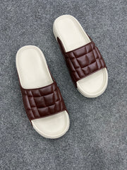 OFFBEAT Brown Men Slide