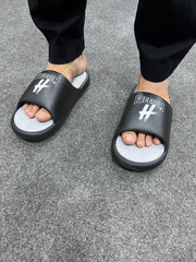 FLEXOR Black Men Slide