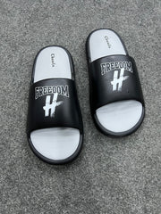 FLEXOR Black Men Slide