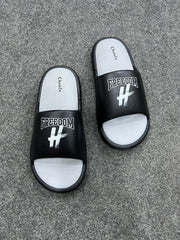 FLEXOR Black Men Slide