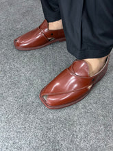 Rust Maroon Peshawari Chappal