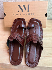 Sultan Comfy Sole Brown Kolhapuri - Men