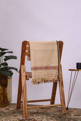 Aalam Light Brown Men Shawl