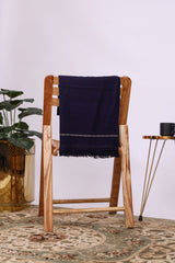 Khwab Navy Blue Men Shawl