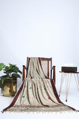 Falak Beige Women Shawl