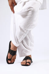 Black Kolapuri Chappal - Men