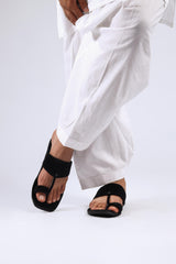 Peshkaar Black Kolapuri Chappal