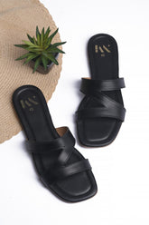 URBAN NOIR BLACK SLIDE