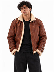 The Heritage Shearling Leather Jacket