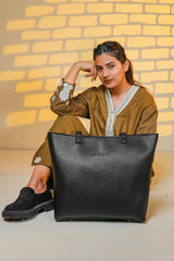 BLACK CLAIRE TOTE