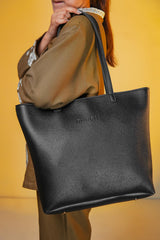 BLACK CLAIRE TOTE