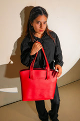 RED MORGAN TOTE