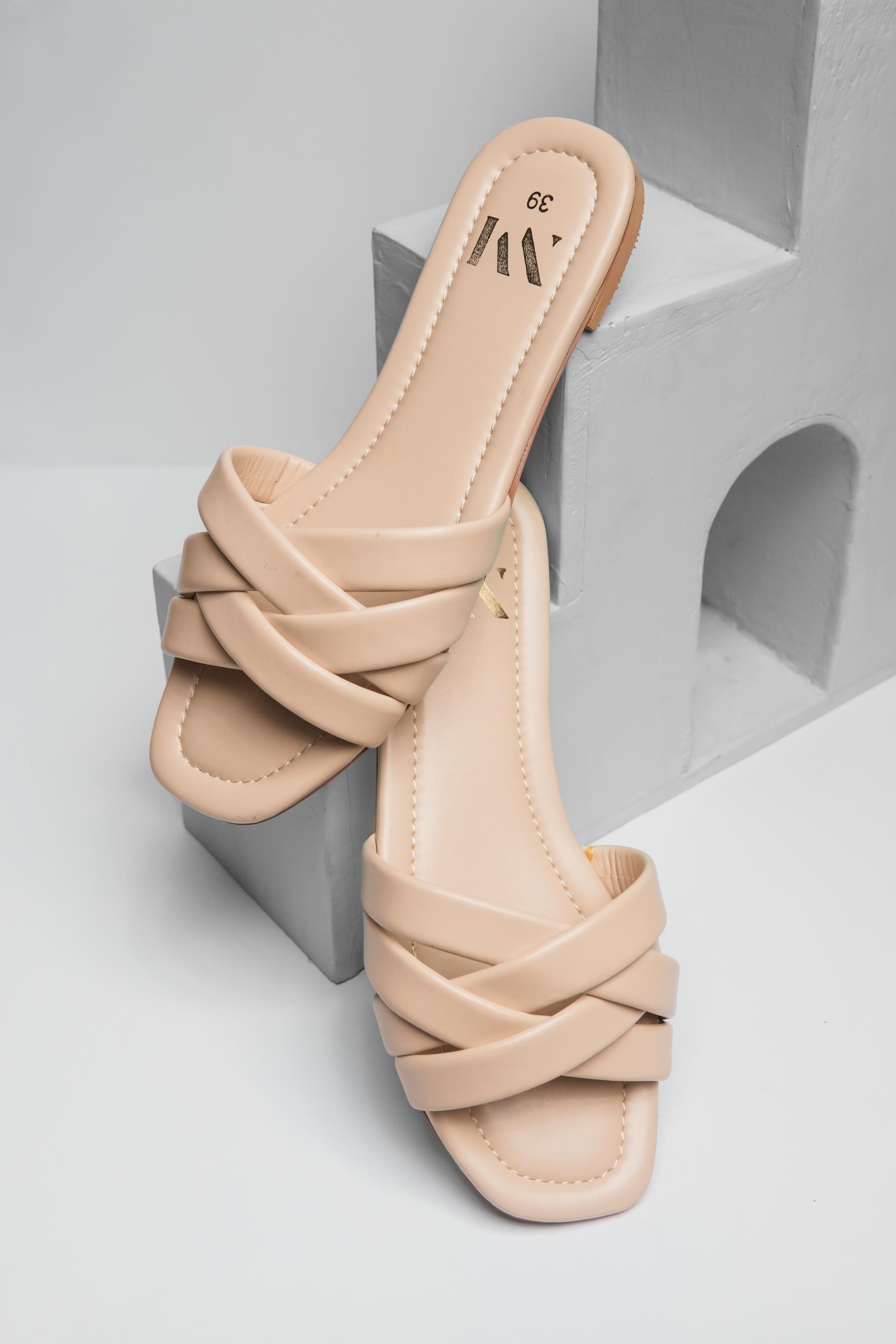 MINIMAL DAILY BEIGE SLIDE