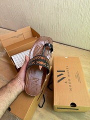 Nawazish Comfy Multicolor Kolhapuri - Men