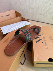 Nawazish Comfy Multicolor Kolhapuri - Men