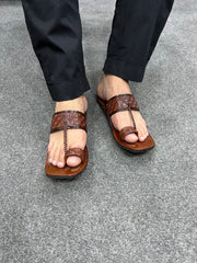 Riwaj Brown Kolapuri Chappal
