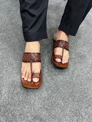 Riwaj Brown Kolapuri Chappal