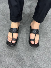 Riwaj Black Kolapuri Chappal