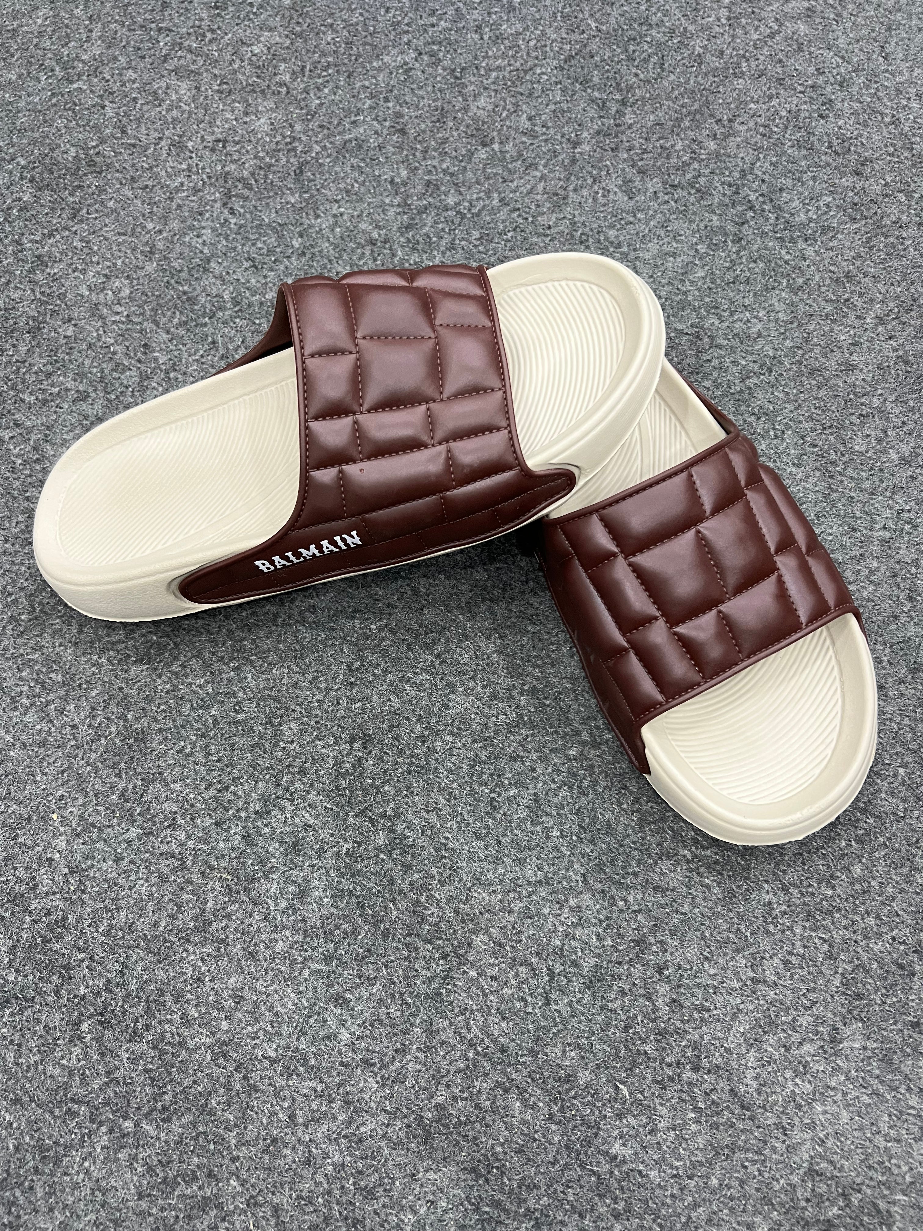 OFFBEAT Brown Men Slide