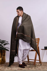 Noor Green Men Shawl