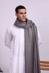 Noor Grey Men Shawl