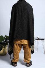 Raag Black Premium Men Shawl