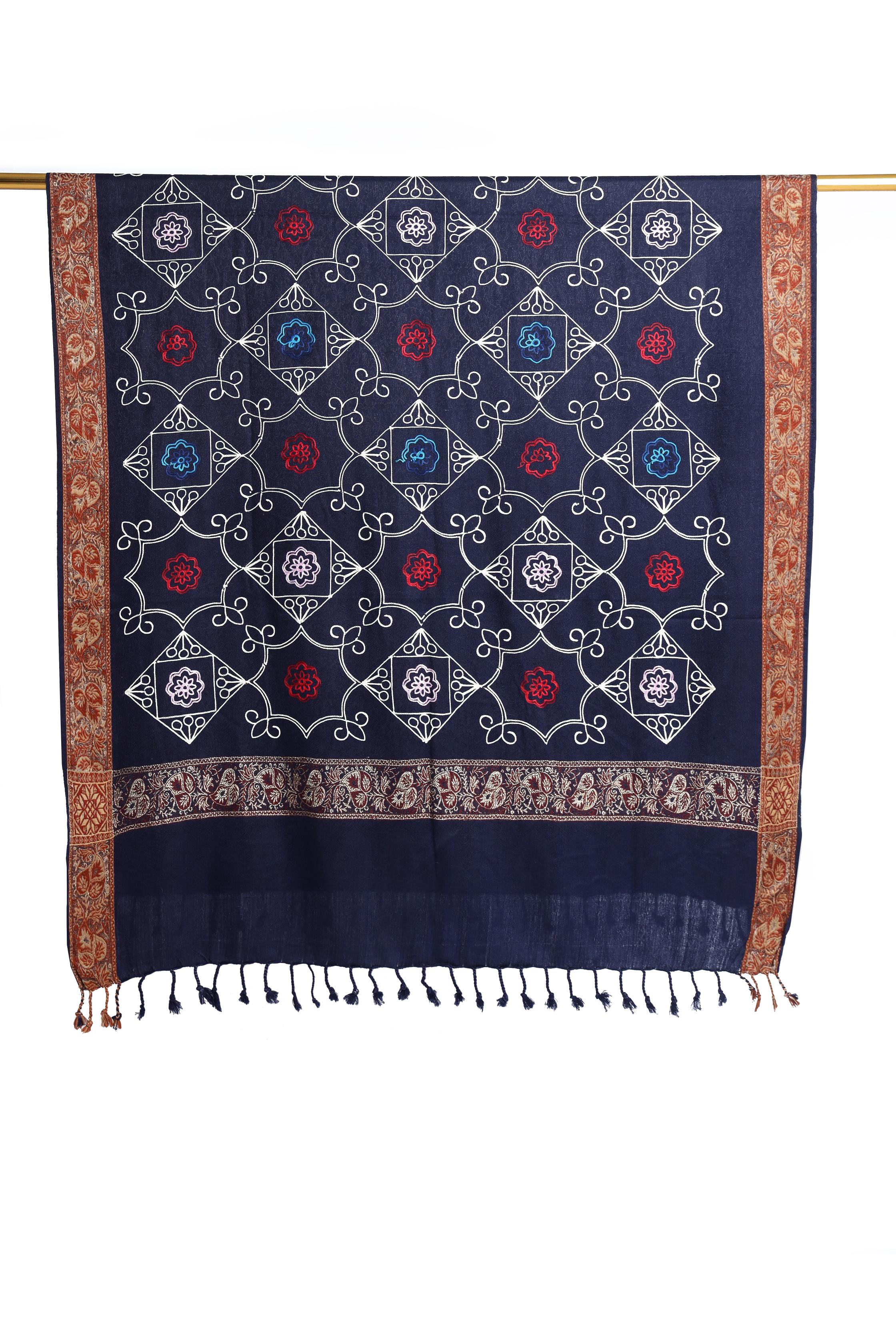 Mehr Blue Women Shawl