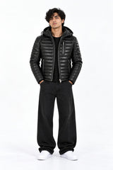 The Puffer Leather Jacket