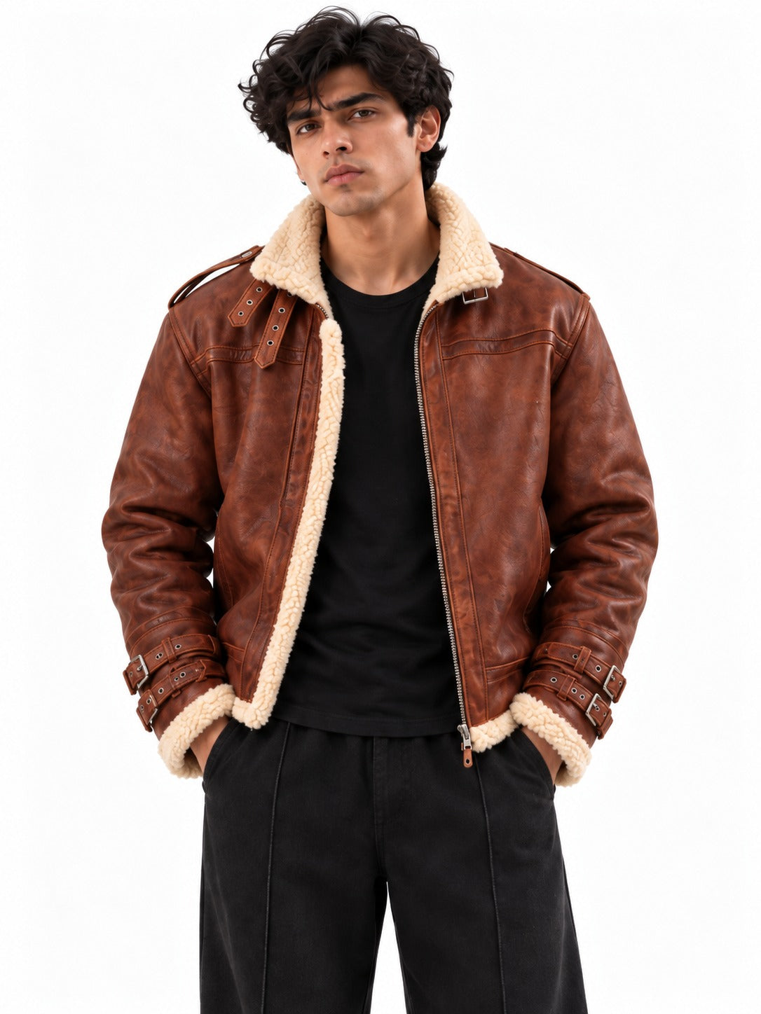 The Heritage Shearling Leather Jacket