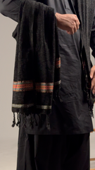 Raag Black Premium Men Shawl