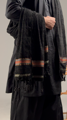 Raag Black Premium Men Shawl